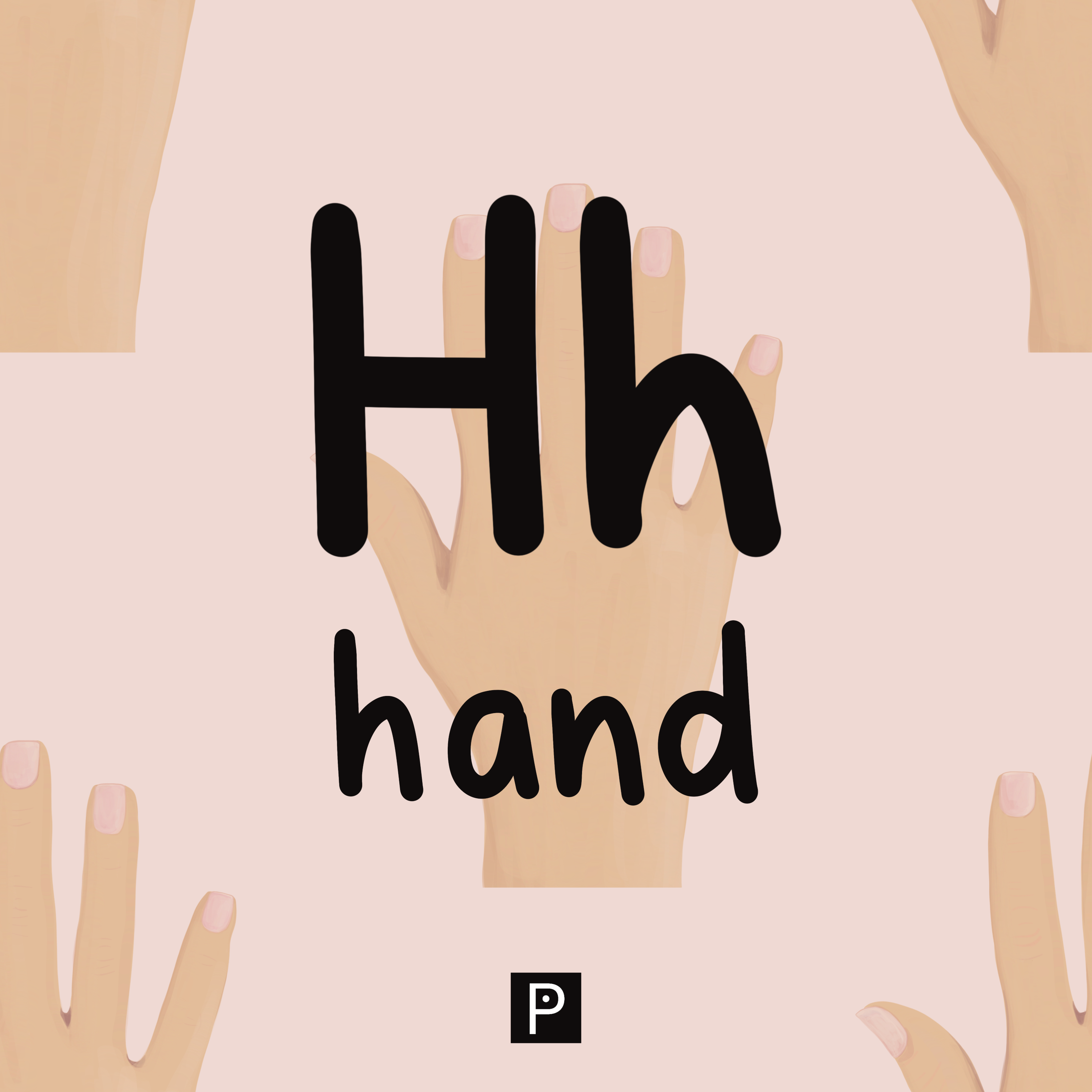 Phonics - Letter focus Hh (hand) pack