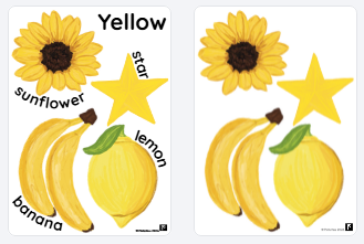 Yellow Toddler Poster