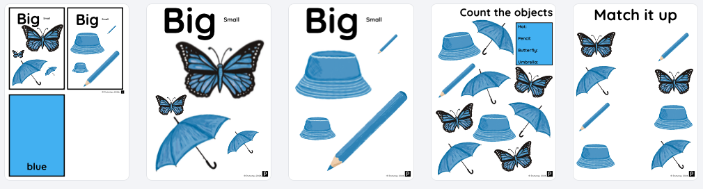 Blue Toddler Learning Bundle