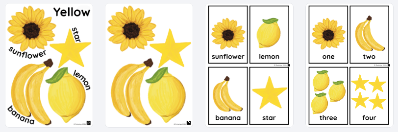 Yellow Toddler Large Bundle